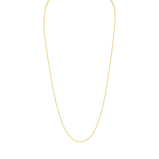 14K Gold Rolo Chain Necklace in 1.8 mm