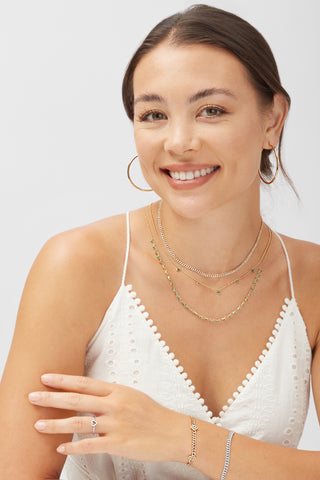 14K Solid Gold Classic Hoop Earrings
