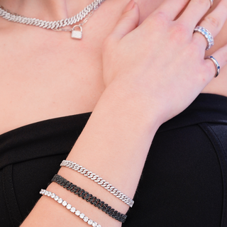 3mm Thick Classic Tennis Bracelet