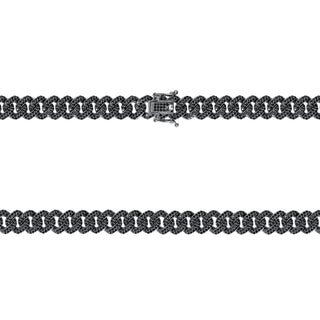 Hollywood 10mm Miami Cuban Link Chain Necklace