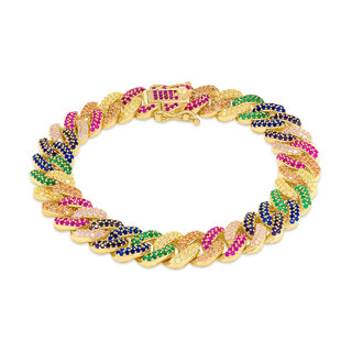 Laurette Cuban Link Bracelet