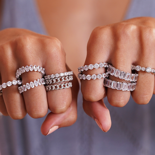 Round Brilliant Cut Eternity Ring