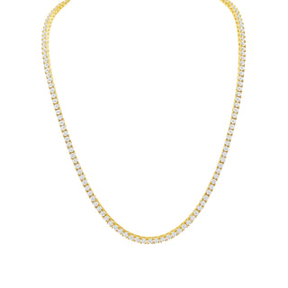 2.0 Ct Diamond Tennis Necklace in 14K Gold