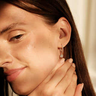 Dangly Diamond Earrings