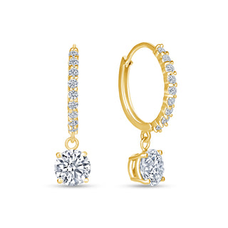 Dangly Diamond Earrings