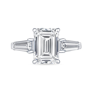 Emerald / 14K White Gold