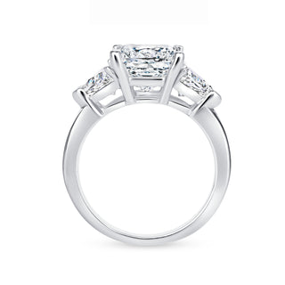 The Savannah: 3CT Princess Cut Diamond in 14K Gold