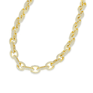 Puffed Mariner Chain Necklace