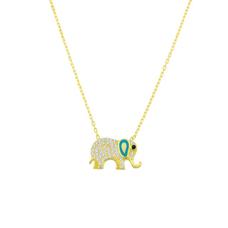 Elephant Pendant Necklace